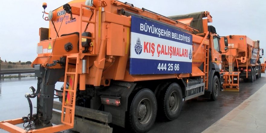 D-100 KARAYOLU'NDA KAR KÜREME ARAÇLARIYLA ÖNLEM