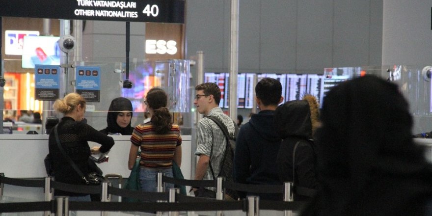 İstanbul Havalimanı’nda Yılbaşı Hareketliliği