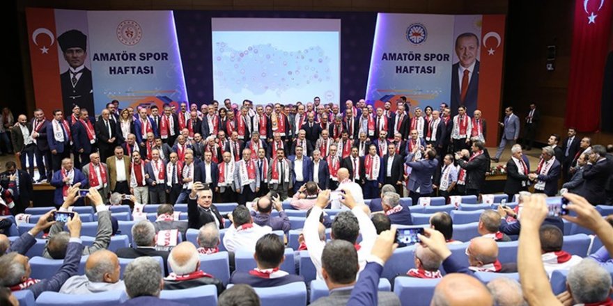 GENÇLİK VE SPOR BAKANLIĞI'NDAN AMATÖR KULÜPLERE 2019 YILINDA 17,7 MİLYON TL DESTEK