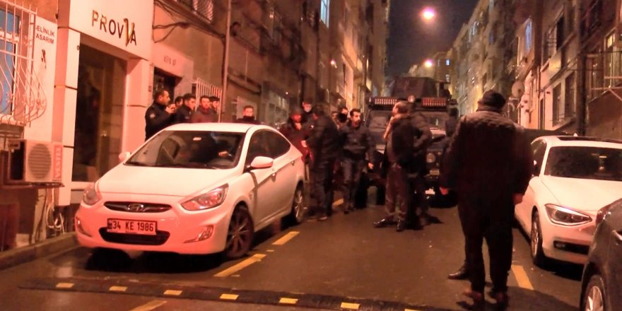 POLİSİ ALARMA GEÇİREN AİLE KAVGASI