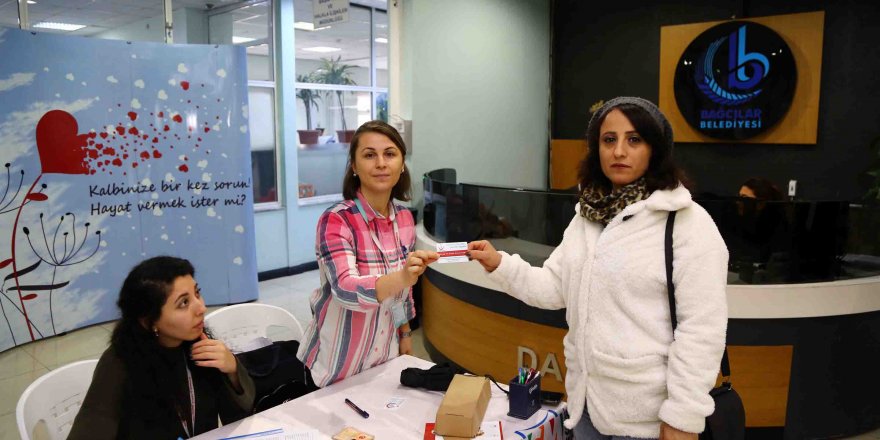 BAĞCILAR BELEDİYESİ’NDEN HAYAT KURTARAN STANT