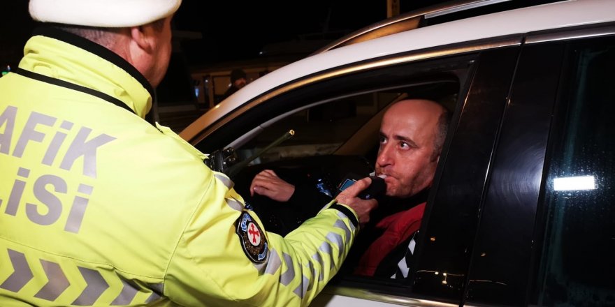 İSTANBUL'DA 2020 YILININ İLK TRAFİK DENETİMİ 