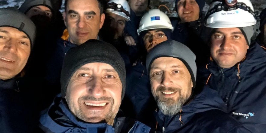 Türk Telekom Ceo’su Ümit Önal Yeni Yıla -15 Derecede Çalışan Ekiplerle Girdi