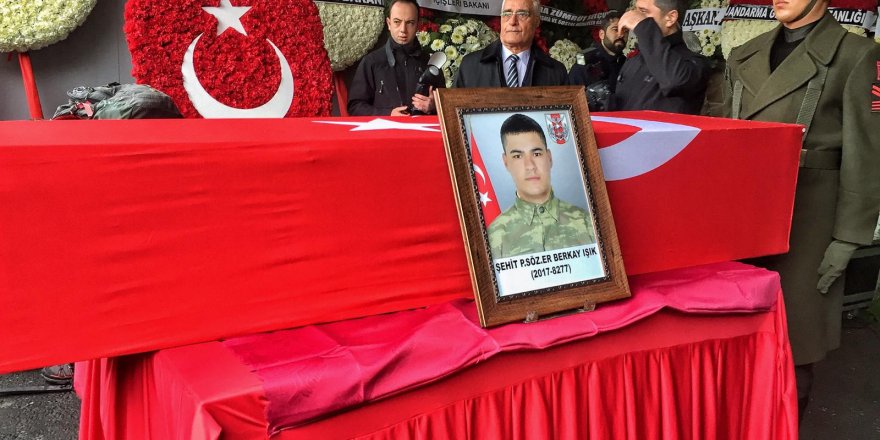 ŞEHİT PİYADE ER BERKAY IŞIK İÇİN İSTANBUL'DA TÖREN