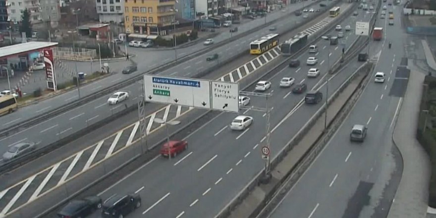 D-100'DEKİ MAKAS KAZASI KAMERADA