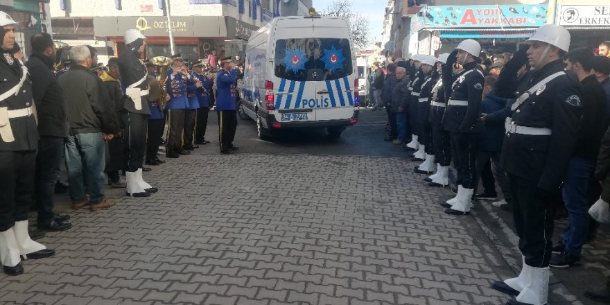 Polis Memuru Sami Avcı Son Yolcuğuna Uğurlandı