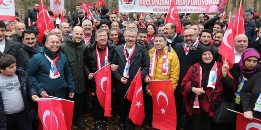 Eyüpsultan’da ‘İlk Günkü Ruhla Kardeşlik İçin’ Yürüdüler