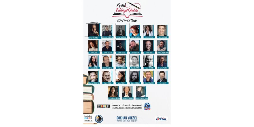 Türk Edebiyatı’nın Ünlü Yazarları Kartal’da Buluşuyor