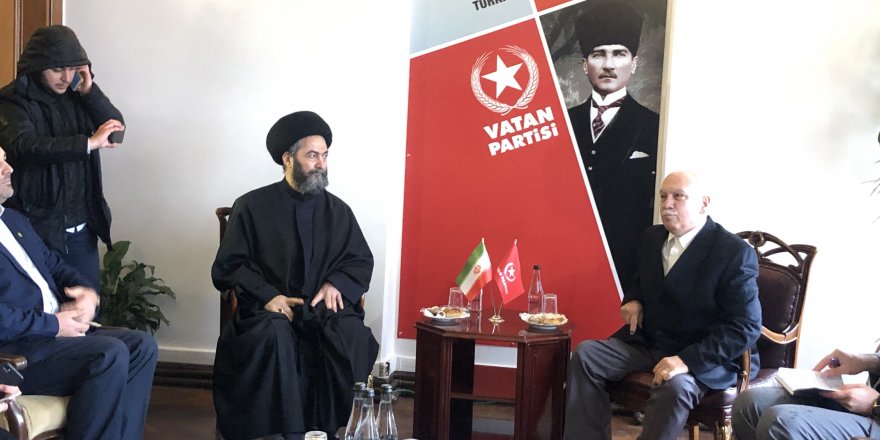 İRAN'IN DİNİ LİDERİ HAMANEY'İN TEMSİLCİSİNDEN DOĞU PERİNÇEK'E ZİYARET