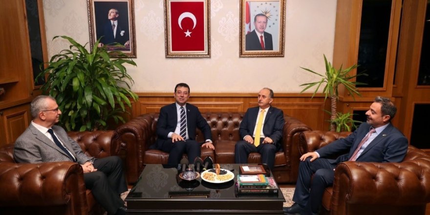Ekrem İmamoğlu, Bağcılar Belediyesini Ziyaret Etti