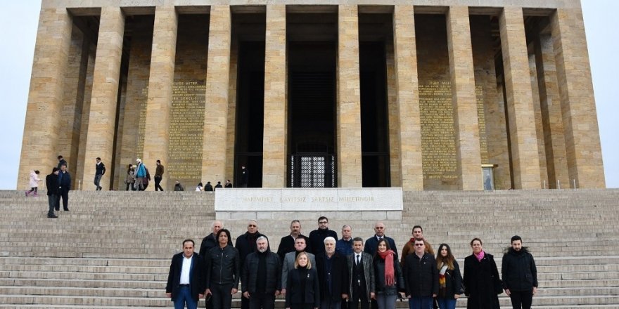 Büyükçekmeceli Muhtarlardan Anıtkabir Ziyareti