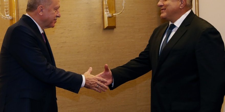 Cumhurbaşkanı Erdoğan, Bulgaristan Başbakanı Borisov’u Kabul Etti