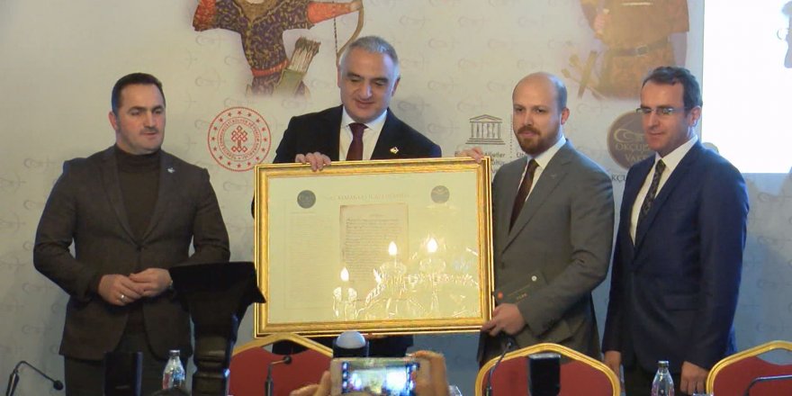 BAKAN ERSOY'DAN OKÇULAR VAKFI'NA UNESCO ZİYARETİ