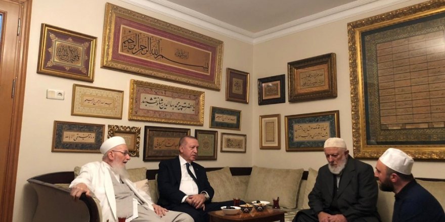 Cumhurbaşkanı Erdoğan’dan Emin Saraç Hoca Ve Hasan Kılıç Hoca’ya Ziyaret