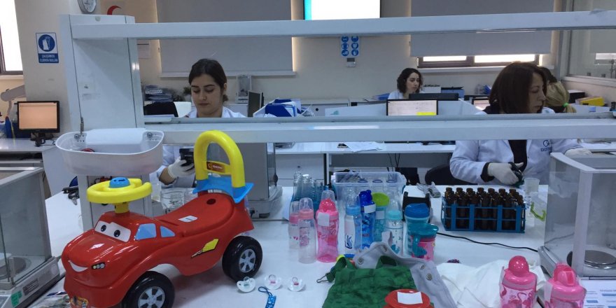 TİCARET BAKANLIĞI İNCELEDİ... MERDİVEN ALTI BEBEK ÜRÜNLERİNDE KANSEROJEN MADDE