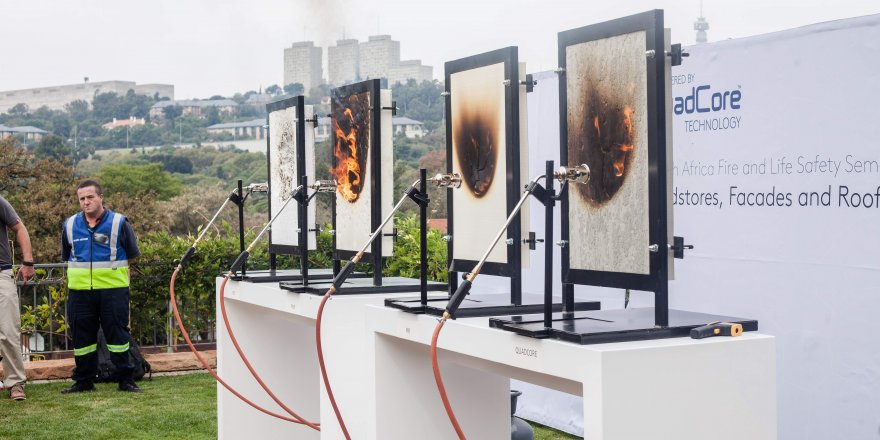 ÜRETTİKLERİ PANELLER İLE YANGINDA DUMANIN VE ALEVİN YAYILMASINI ÖNLÜYORLAR