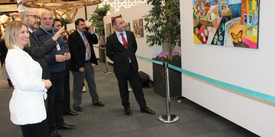 Hırvat Ressam Miljenko Bengez’den İstanbul Havalimanı’nda Resim Sergisi