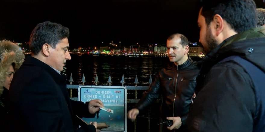 GALATA KÖPRÜSÜ'NDE "ULUBATLI 11" ASAYİŞ DENETİMLERİ YAPILDI