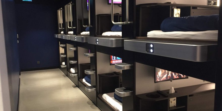 SABİHA GÖKÇEN HAVALİMANI'NDA UYKU ODALARI HİZMETE GİRDİ