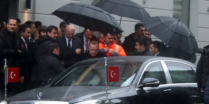 CUMHURBAŞKANI ERDOĞAN GALATAPORT PROJESİ HAKKINDA BİLGİ ALDI