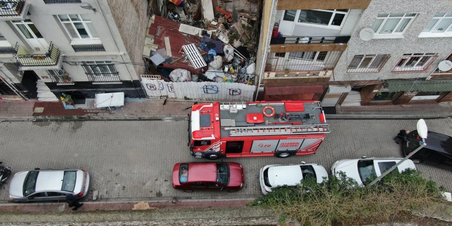 İTFAİYENİN SANİYELERLE YARIŞINA GELİŞİ GÜZEL PARK ENGELİ