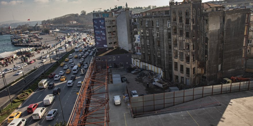TARİHİ LİMAN HAN'IN RESTORASYON ÇALIŞMALARI BAŞLADI  