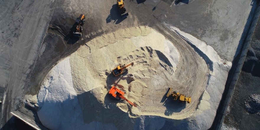 İstanbul’daki Tuz Dağları Havadan Görüntülendi
