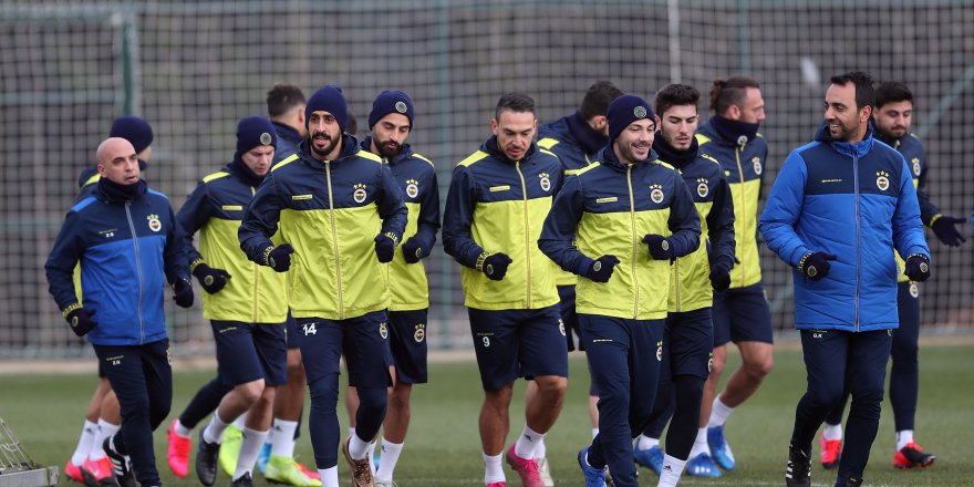 FENERBAHÇE, BAŞAKŞEHİR MAÇI HAZIRLIKLARINI SÜRDÜRDÜ