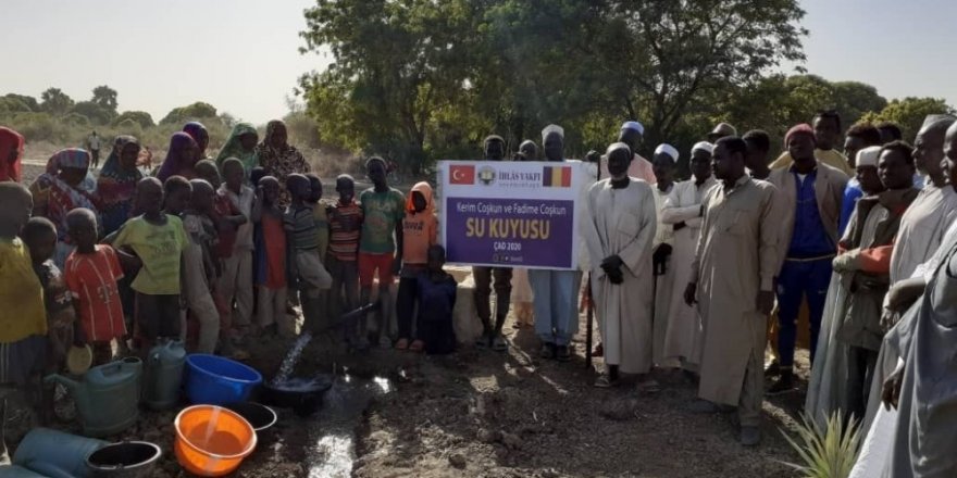 İhlas Vakfı, Çad’da Su Kuyusu Açarak Gönüllere Su Serpti