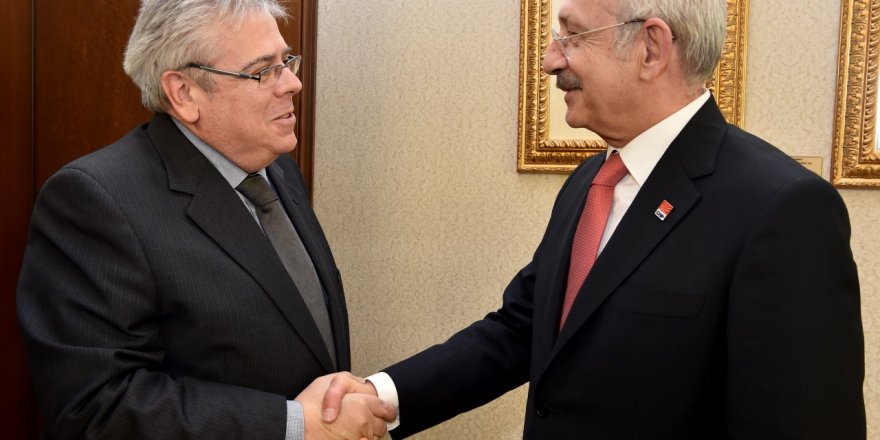 KILIÇDAROĞLU, AP TÜRKİYE RAPORTÖRÜ AMOR'U KABUL ETTİ