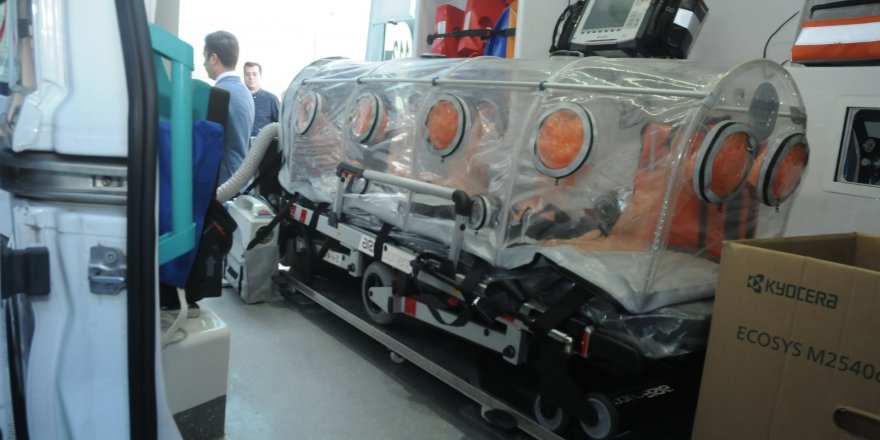 İSTANBUL HAVALİMANI'NDAKİ KARANTİNA ODASI 'KORONAVİRÜS' İÇİN HAZIR