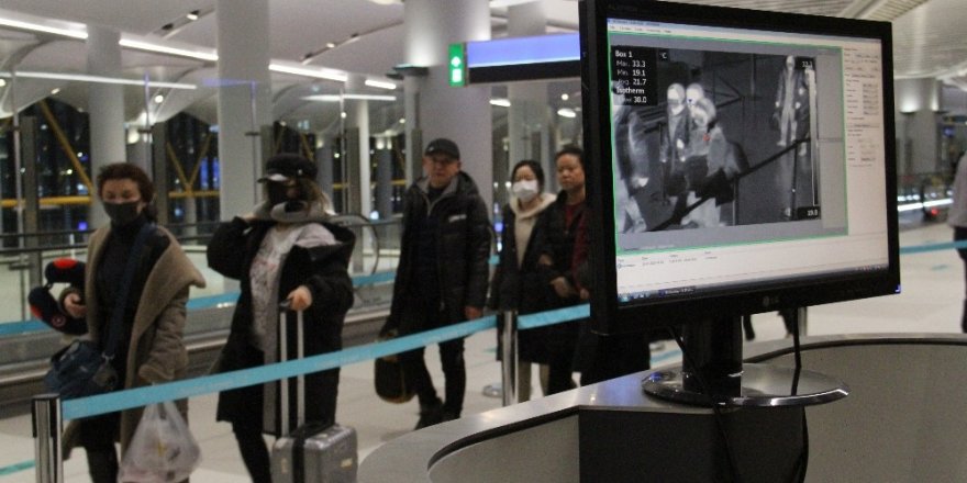 Corona Virüsüne Karşı Termal Kameralı Önlem Sürüyor