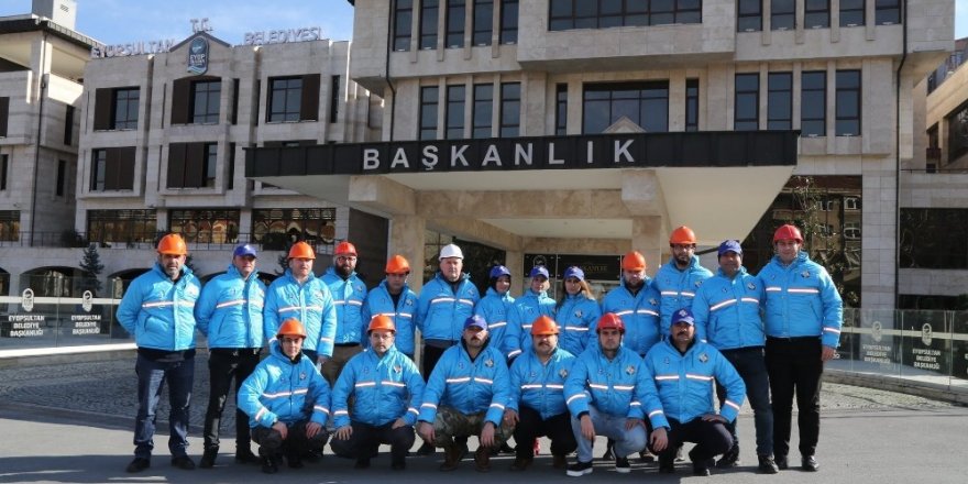 Eyüpsultan Belediyesi Afet Yönetim Birimi Teyakkuzda