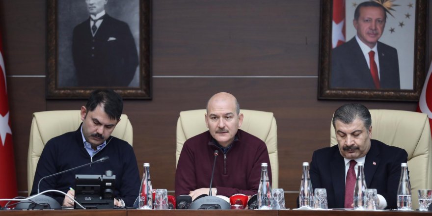 BAKAN SOYLU: SÜRSÜRÜ MAHALLESİ'NDE 6 KİŞİ ENKAZ ALTINDA