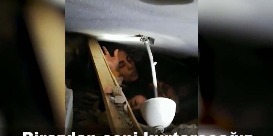 KIZI YÜŞRA İLE ENKAZ ALTINDA KALAN ANNENİN ASKER İLE KONUŞMASI ORTAYA ÇIKTI