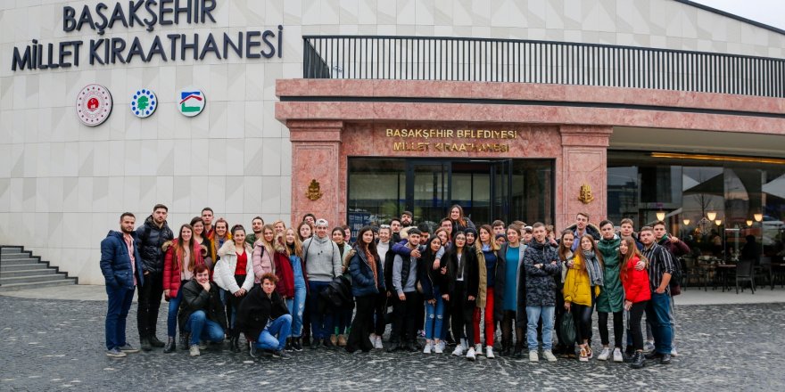 6 ÜLKEDEN ÇEVRECİ ÖĞRENCİLER BAŞAKŞEHİR’DEYDİ