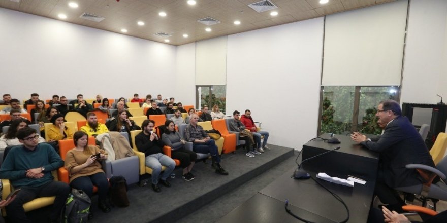 Erasmus Öğrencilerinden Başkan Deniz Köken’e Ziyaret