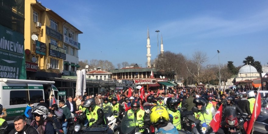İstanbullular İdlib Şehitleri İçin Yürüdü