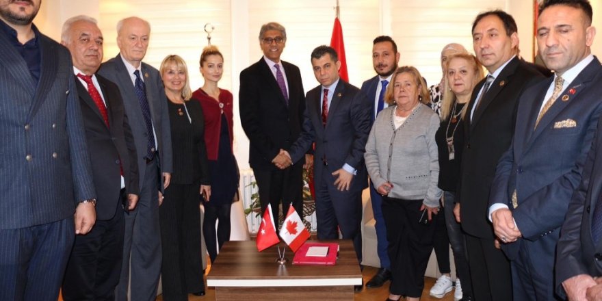 Kanada Büyükelçisi’nden Sankon’a Ziyaret