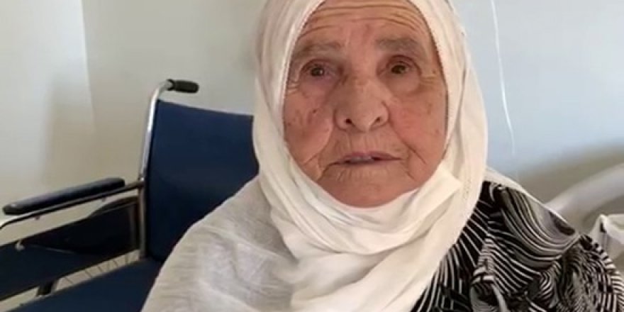 Korona Virüsü Yenen 93 Yaşındaki Alye Nine Alkışlarla Taburcu Oldu