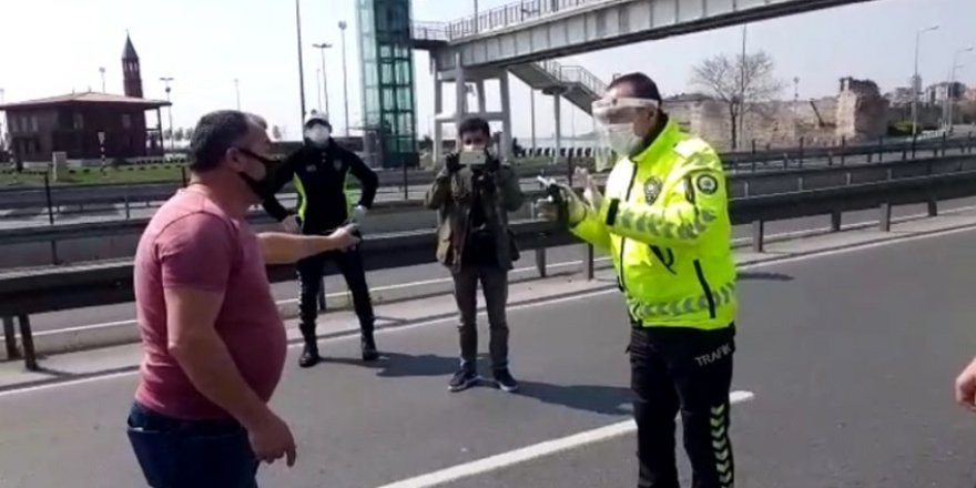 Sokağa Çıkma Yasağına Uymayan Alkollü Sürücü Pes Dedirtti