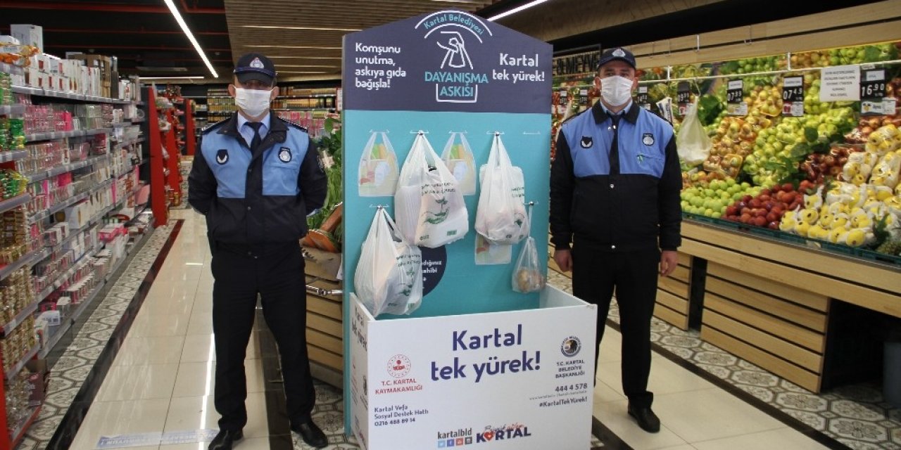 Kartal’da İhtiyaç Sahipleri İçin Askıda Yiyecek Uygulaması Başladı