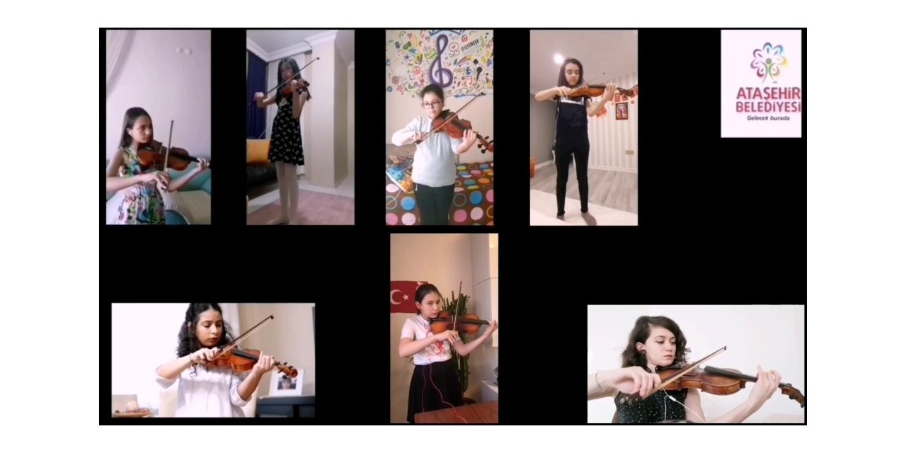 Sanat Eğitimine Katılan Ataşehirliler Yeteneklerini Online Sergileyecek