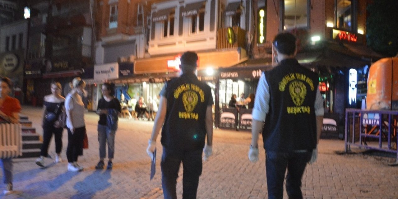 Beşiktaş’taki Mekanlara Sıkı Denetim Uygulaması Gerçekleştirildi