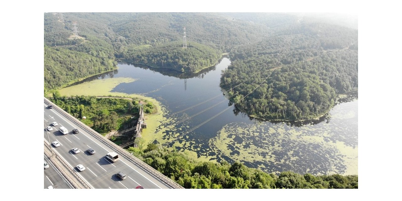 Elmalı Barajında Korkutan Görüntü