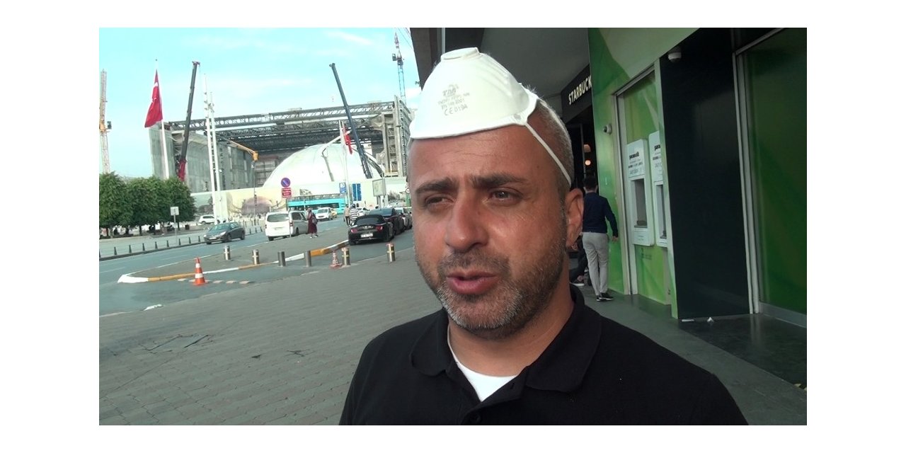 Maskeyi Kafasına Taktı, Korona Virüs Tavsiyesi Verdi