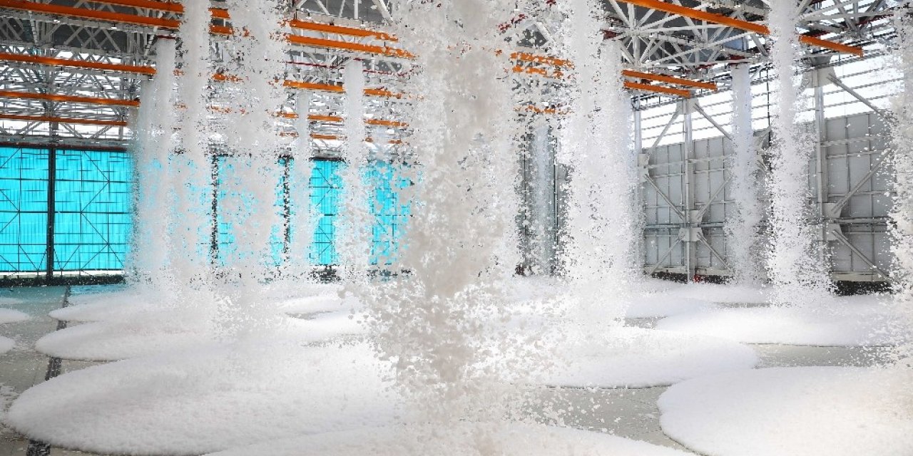 Thy Teknik, Üs Bakım Hangarlarının Yangın Sistemini Test Etti