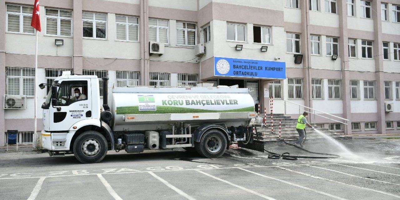 Bahçelievler’de Lgs Öncesi Okullar Temizlendi
