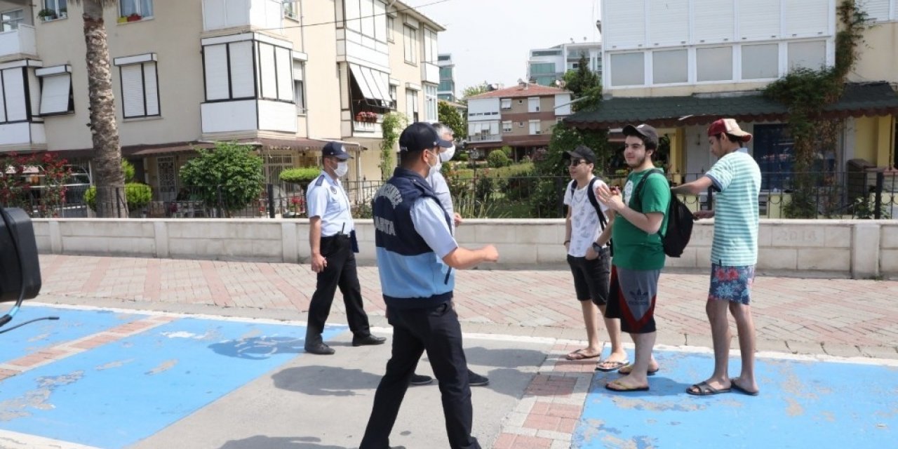 Büyükçekmece Sahil’de Maske Kontrolü