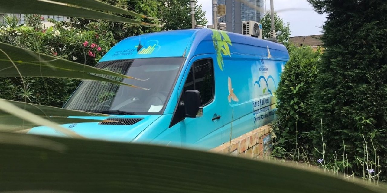 Maltepe’nin Hava Kalitesi Ölçülüyor